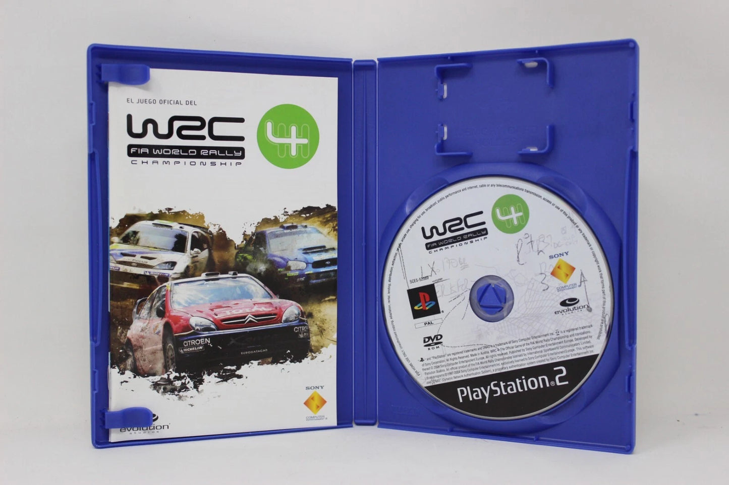 WRC 4 - SONY PS2 PLAY STATION INV-11448