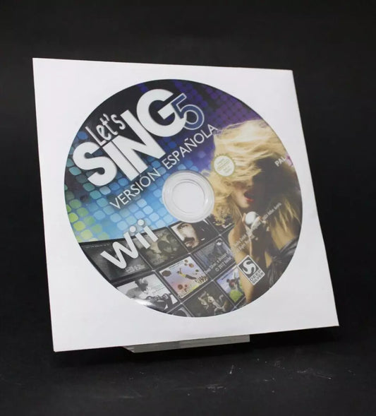 Let's Sing 5 Versión Española NINTENDO Wii inv-10955