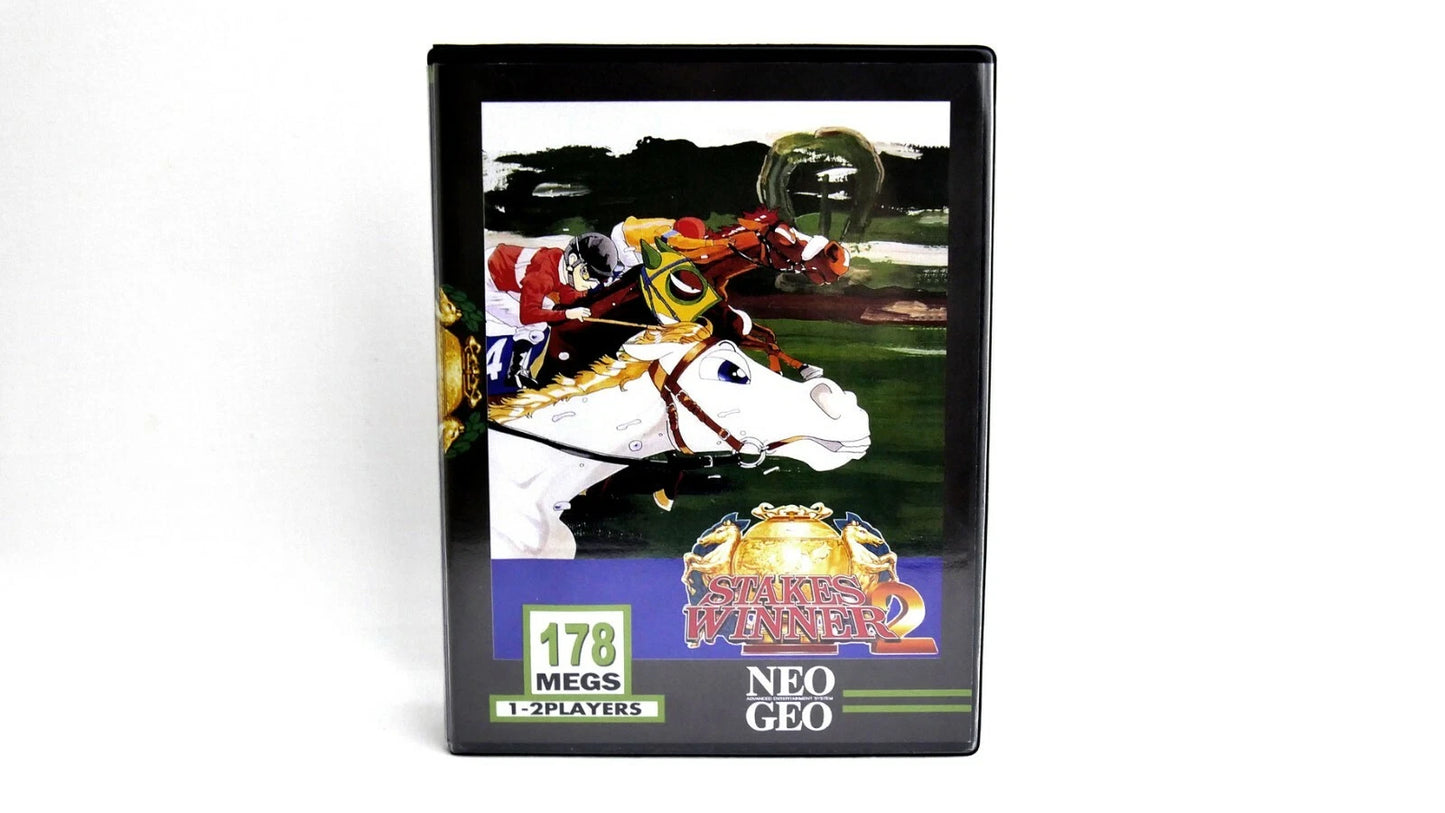 STAKES WINNER 2 SOFTBOX  soft box Neo Geo  AES / MVS  neogeo