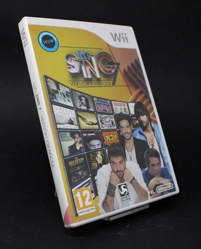 Let's sing 7 Versión Española Nintendo Wii Pal inv-10957
