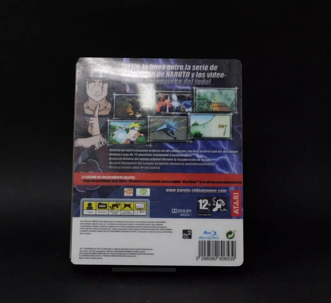 Naruto ultimate ninja STORM COLLECTOR'S EDITION playstation 3 ps3 Pal inv-10916