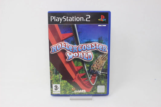 ROLLERCOASTER WORLD- SONY PS2 PLAY STATIO INV-11488