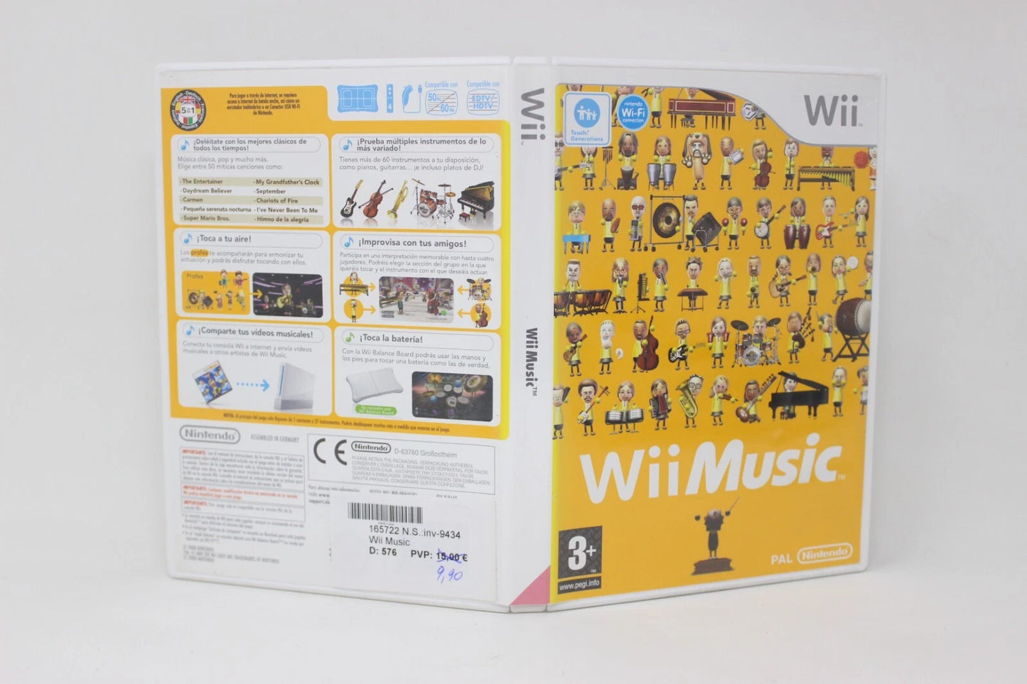 WII MUSIC NINTENDO Wii INV-9434