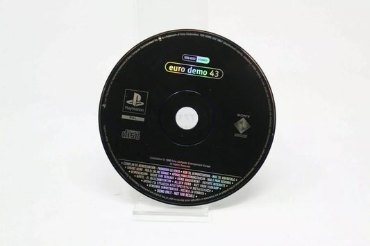 EURO DEMO 43 SCED-01153 9720423 PS1 PLAYSTATION PSX PS PAL INV-7382