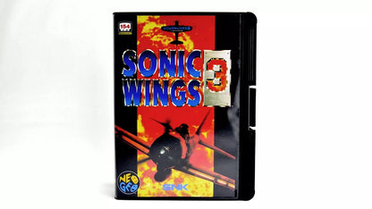 SONIC WINGS 3 AERO FIGHTERS 3 SOFTBOX  soft box Neo Geo  AES / MVS  neogeo