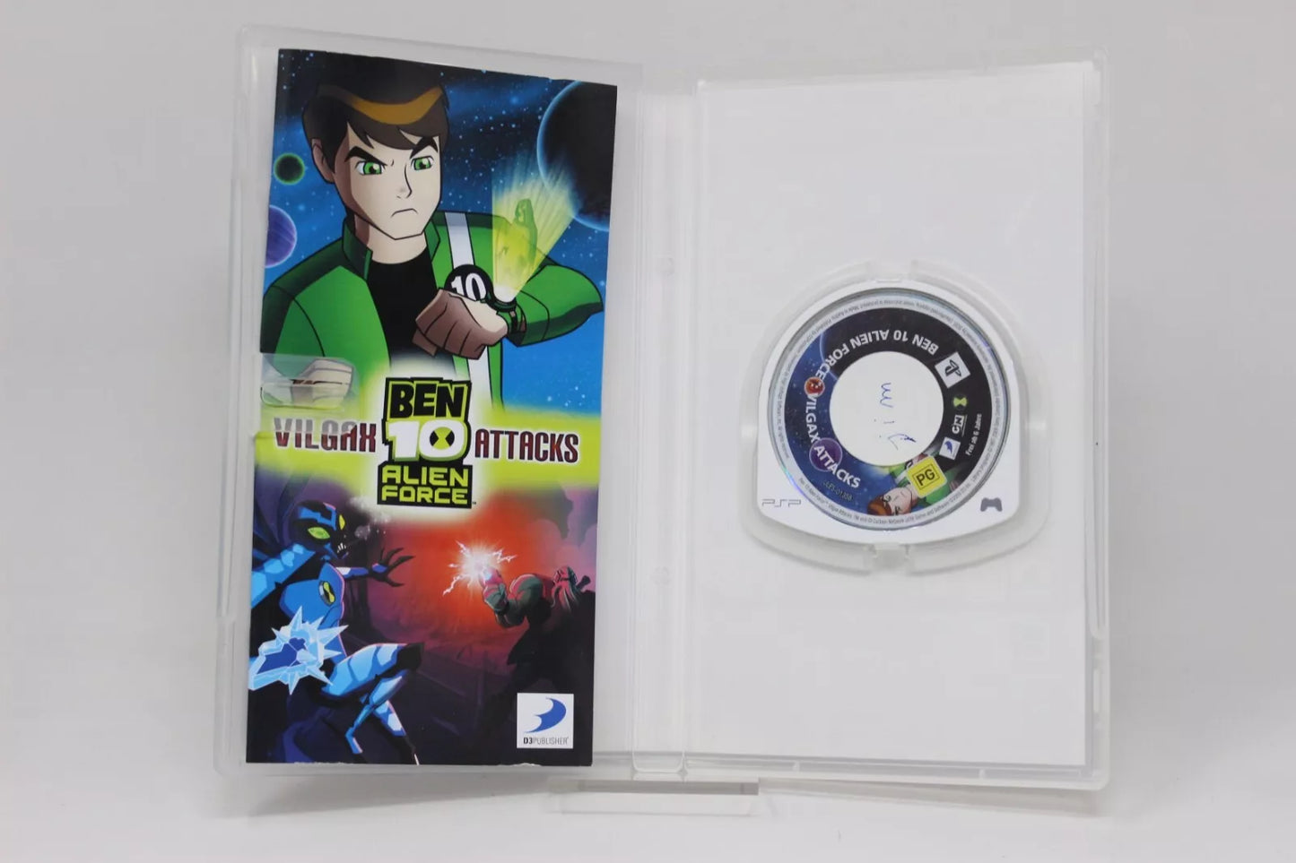BEN 10 ALIEN FORCE: VILGAX ATTACKS PSP SONY INV-8137