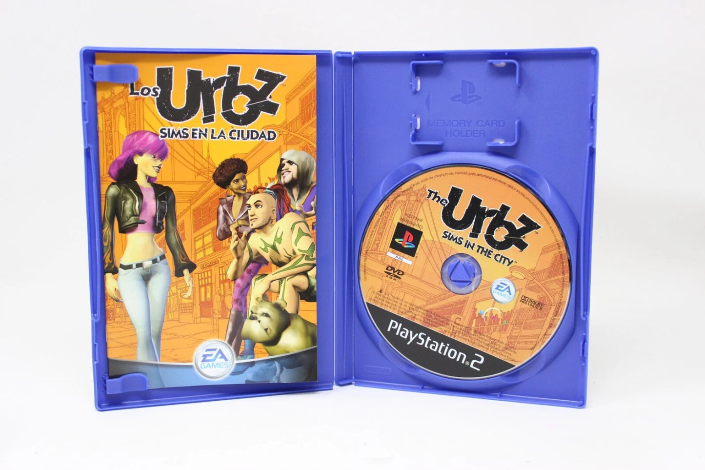 LOS URBZ SIMS EN LA CIUDAD SONY PS2 PLAY STATION INV-11357