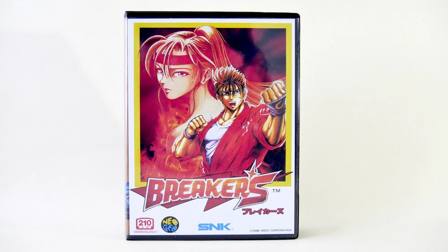 BREAKERS   SOFTBOX  soft box Neo Geo  AES / MVS  neogeo