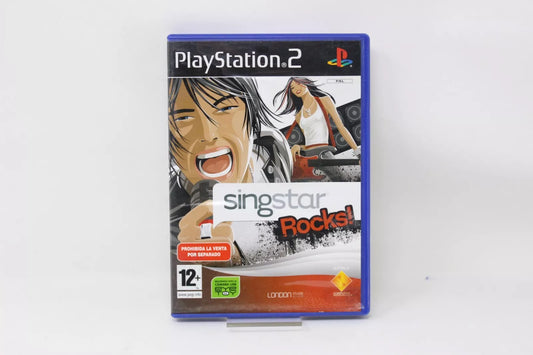 SINGSTAR ROCKS SONY PS2 PLAY STATION PS2 INV-11324
