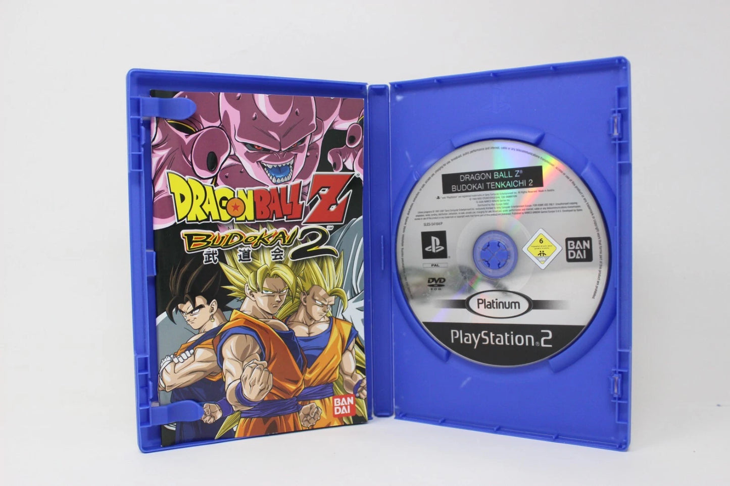 DRAGON BALL Z BUDOKAI 2- SONY PS2 PLAY STATIO INV-11484