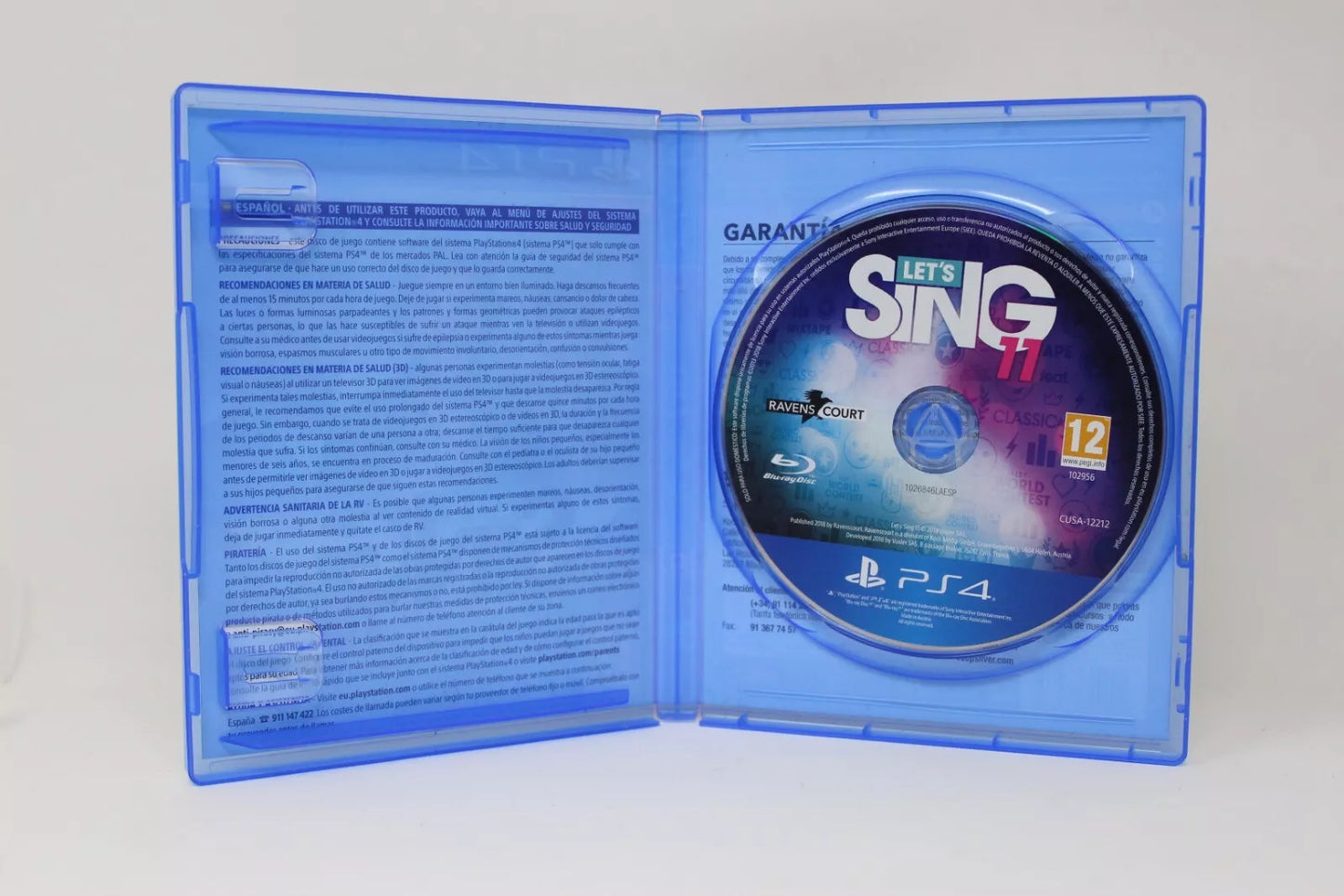 LET'S SING 11- PLAY STATION 4 PS4 SONY FISICO INV-11394