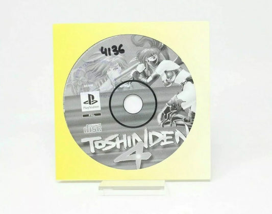 TOSHINDEN 4 PS1 PLAYSTATION PS PAL INV-2563
