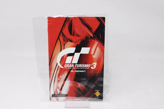 Gran Turismo 3 Manual de instrucciones ps2 playstation 2 inv-10543