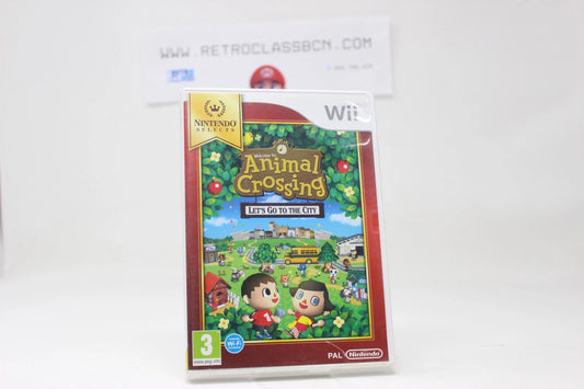 ANIMAL CROSSING LET'S GO TO THE CITY NINTENDO WII INV-11143