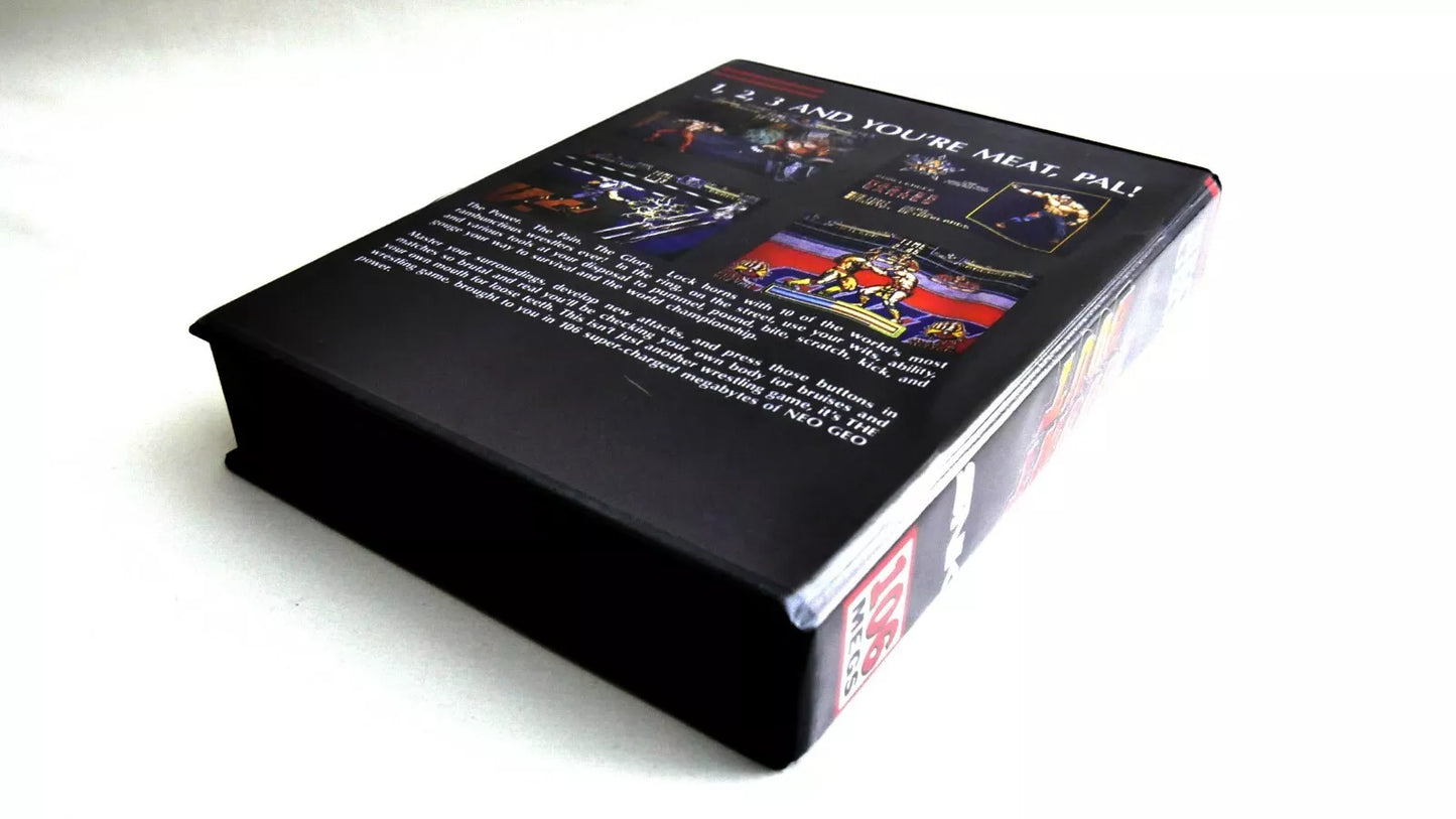 3 COUNT BOUT soft box Neo Geo  AES / MVS  neogeo