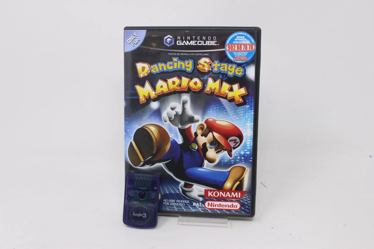 NINTENDO DANCING STAGE MARIO MIX PAK GAME CUBE INV-9008