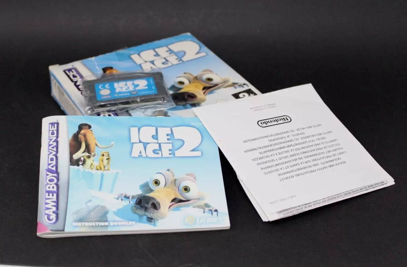 ICE AGE 2 GAME BOY ADVANCE NINTENDO GBA INV- 10910