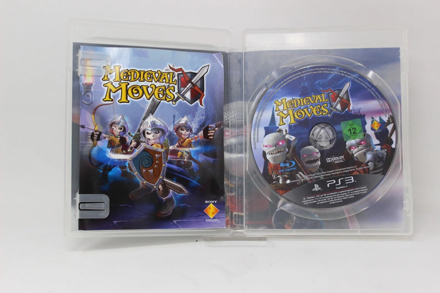 MEDIEVAL MOVES - PLAY STATION 3 PS3 SONY FISICO INV-10419