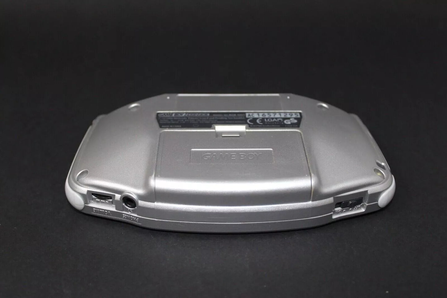 GAME BOY ADVANCE platinum wide color screen limited edition completa inv-10795