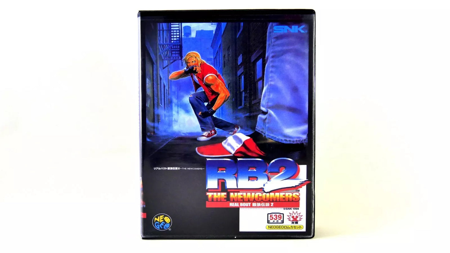 REAL BOUT 2 THE NEWCOMERS SOFTBOX  soft box Neo Geo  AES / MVS  neogeo
