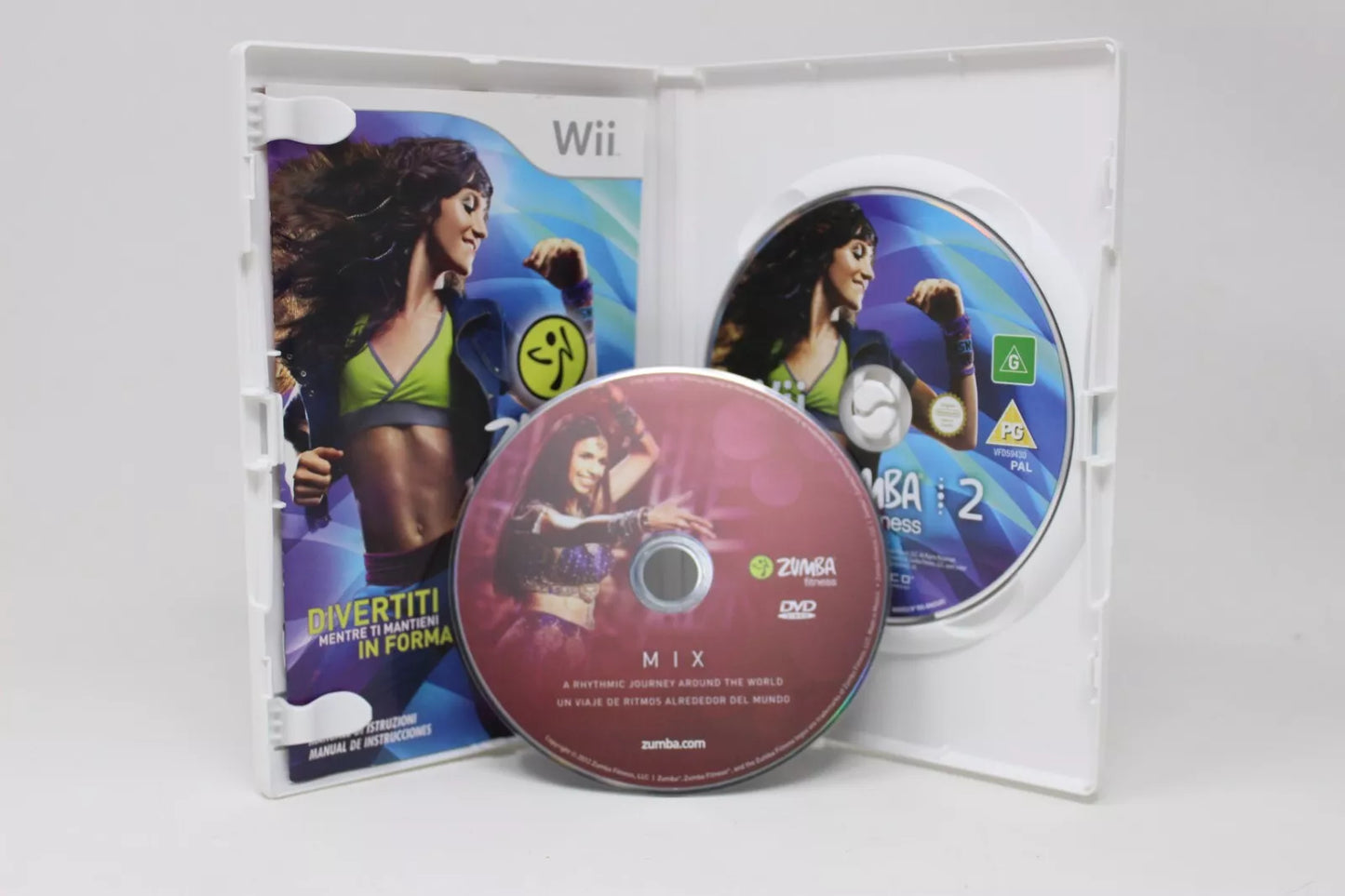 ZUMBA FITNESS 2 EDICIÓN ESPECIAL WII NINTENDO INV-11133