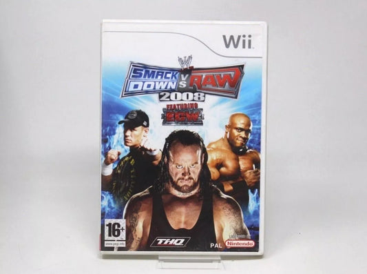 SMACKDOWN VS. RAW 2008 Wii PAL INV-8701