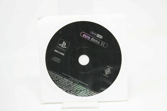 EURO DEMO 51 SCED-01825 9778523 PS1 PLAYSTATION PSX PS PAL INV-7390