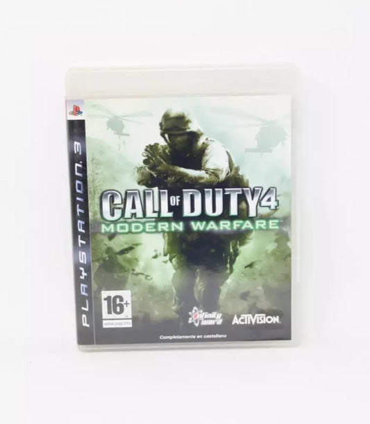 CALL OF DUTY 4 MODERN WARFARE playstation 3 ps3 Pal inv-11048