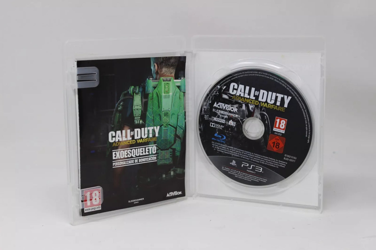 CALL OF DUTY ADVANCED WARFARE COD AW PLAYSTATION 3 PS3 SONY FISICO INV-11369