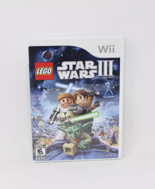 LEGO STAR WARS III Nintendo Wii USA NTSC inv-10405