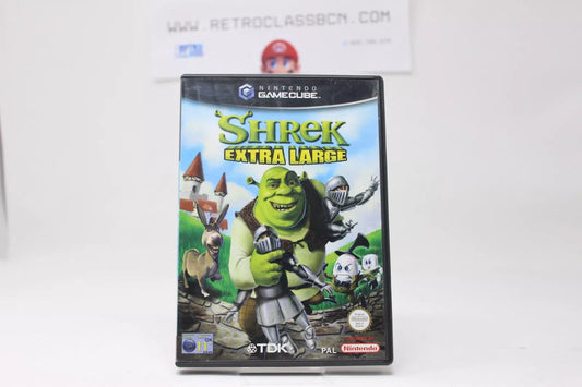 Shrek extra large Nintendo GameCube cube inv-11120