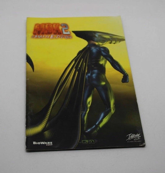 MDK 2 Armageddon manual de instrucciones ps2 playstation 2 inv-10535