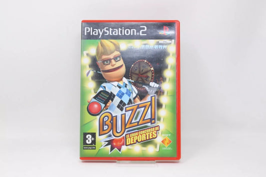 BUZZ ! EL GRAN CONCURSO DE DEPORTES SONY PS2 PLAY STATION PS2 INV-10009