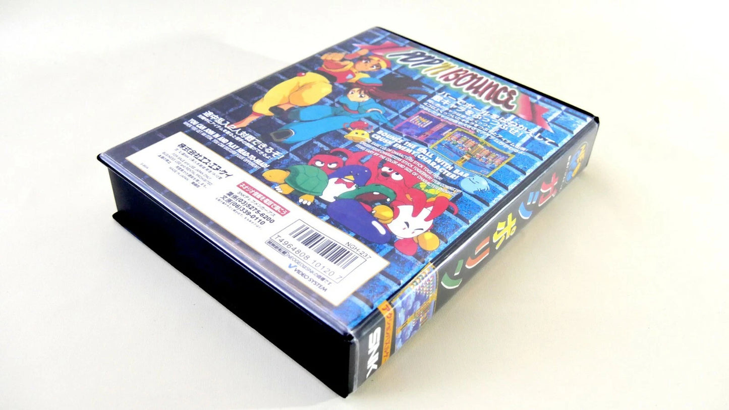 POP 'N BOUNCE  SOFTBOX  soft box Neo Geo  AES / MVS  neogeo