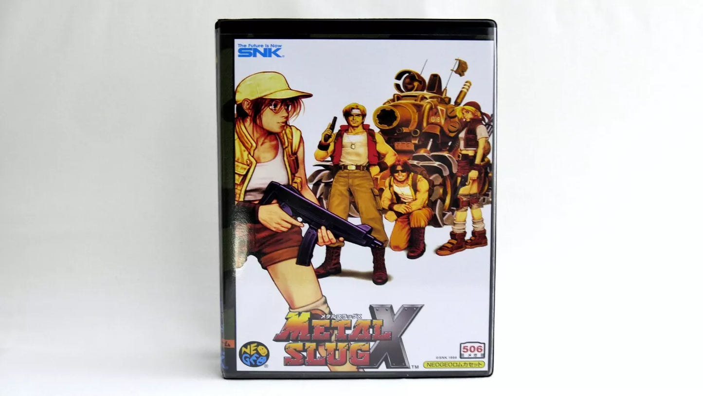 METAL SLUG X  SOFTBOX  soft box Neo Geo  AES / MVS  neogeo
