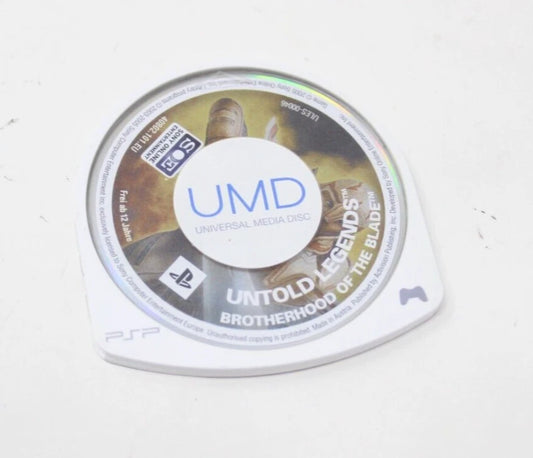 UNTOLD LEGENDS BROTHERHOOD OF THE BLADE PSP Pal inv-10719