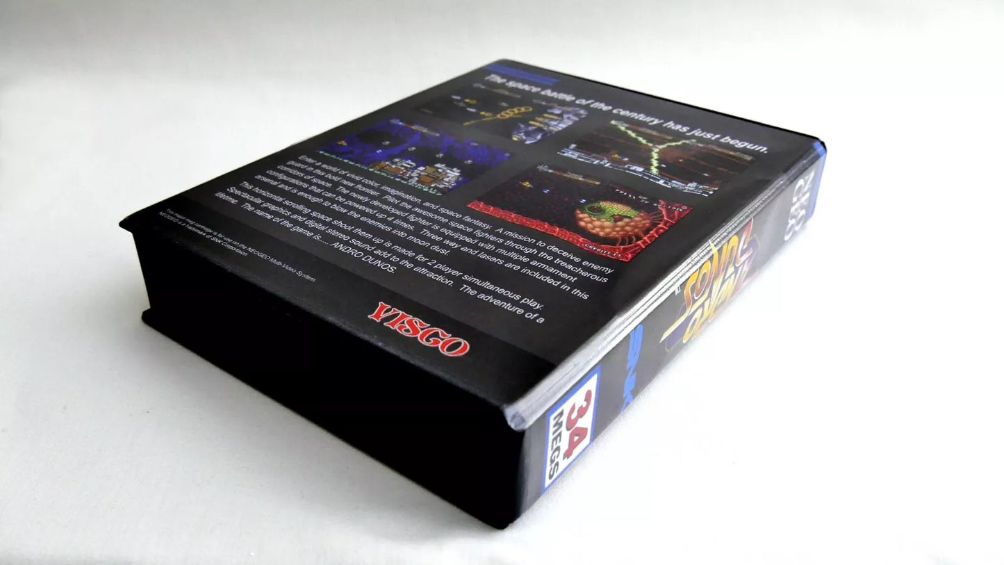 ANDRO DUNOS  SOFTBOX  soft box Neo Geo  AES / MVS  neogeo