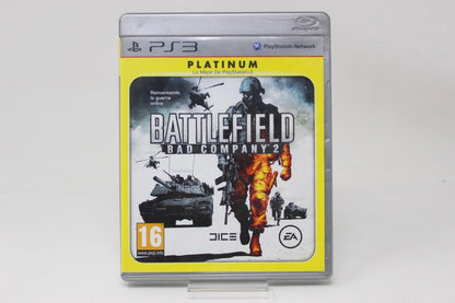 BATTLEFIELD BAD COMPANY 2 PLATINUM PLAY STATION 3 PS3 SONY INV-11366
