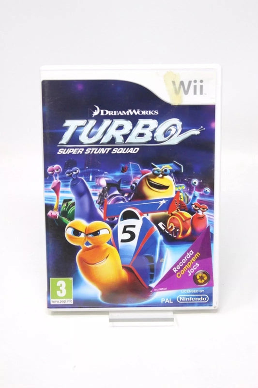 TURBO SUPER STUNT SQUAD Wii PAL inv-1364