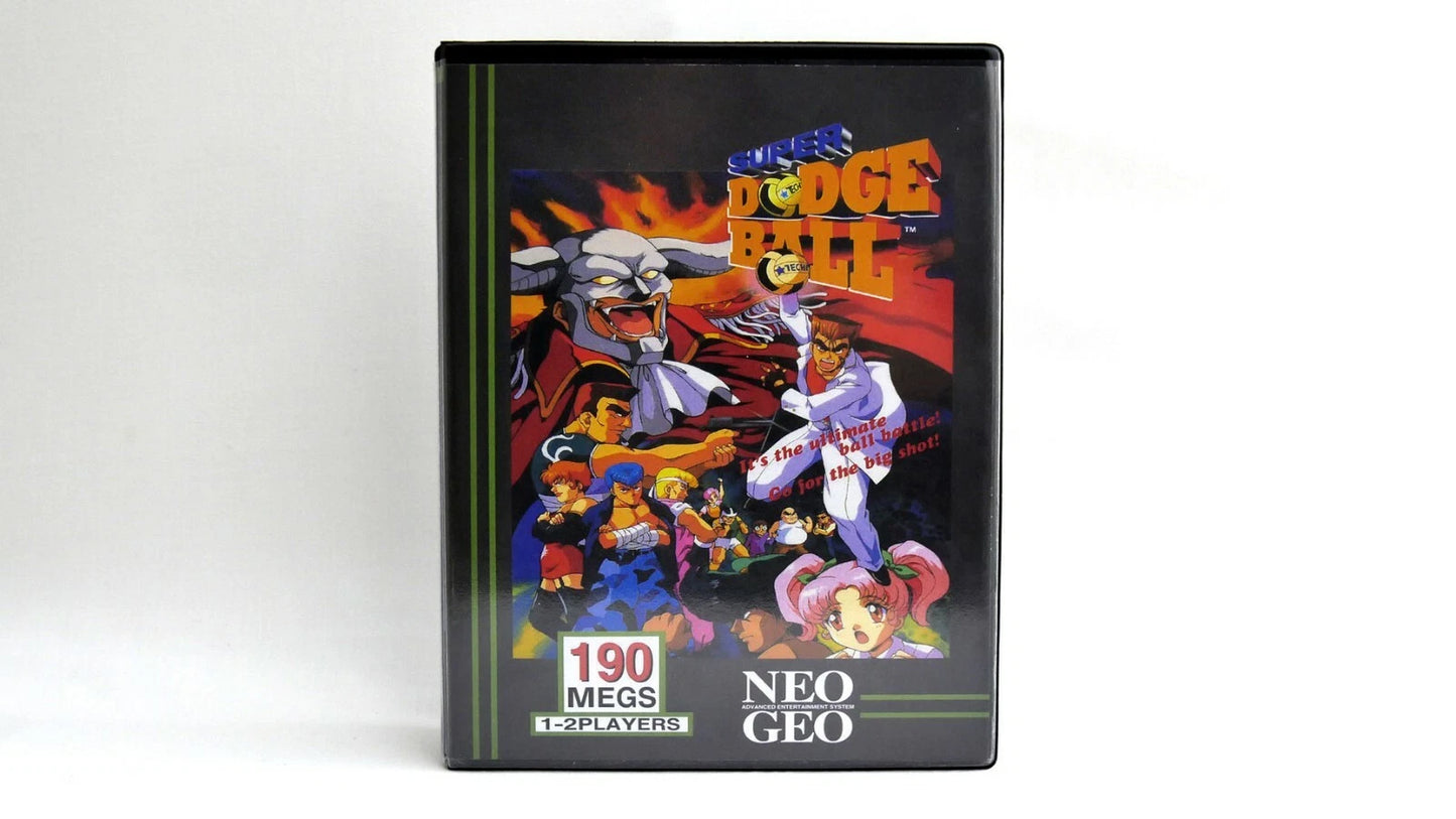 SUPER DODGE BALL  SOFTBOX  soft box Neo Geo  AES / MVS  neogeo