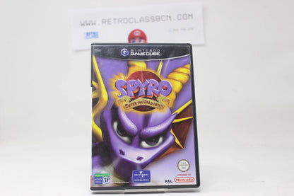 Spyro Enter the Dragonfly Nintendo GameCube cube inv-11124