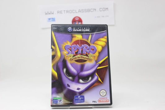 Spyro Enter the Dragonfly Nintendo GameCube cube inv-11124