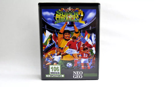 SUPER SIDEKICKS 2 SOFTBOX  soft box Neo Geo  AES / MVS  neogeo
