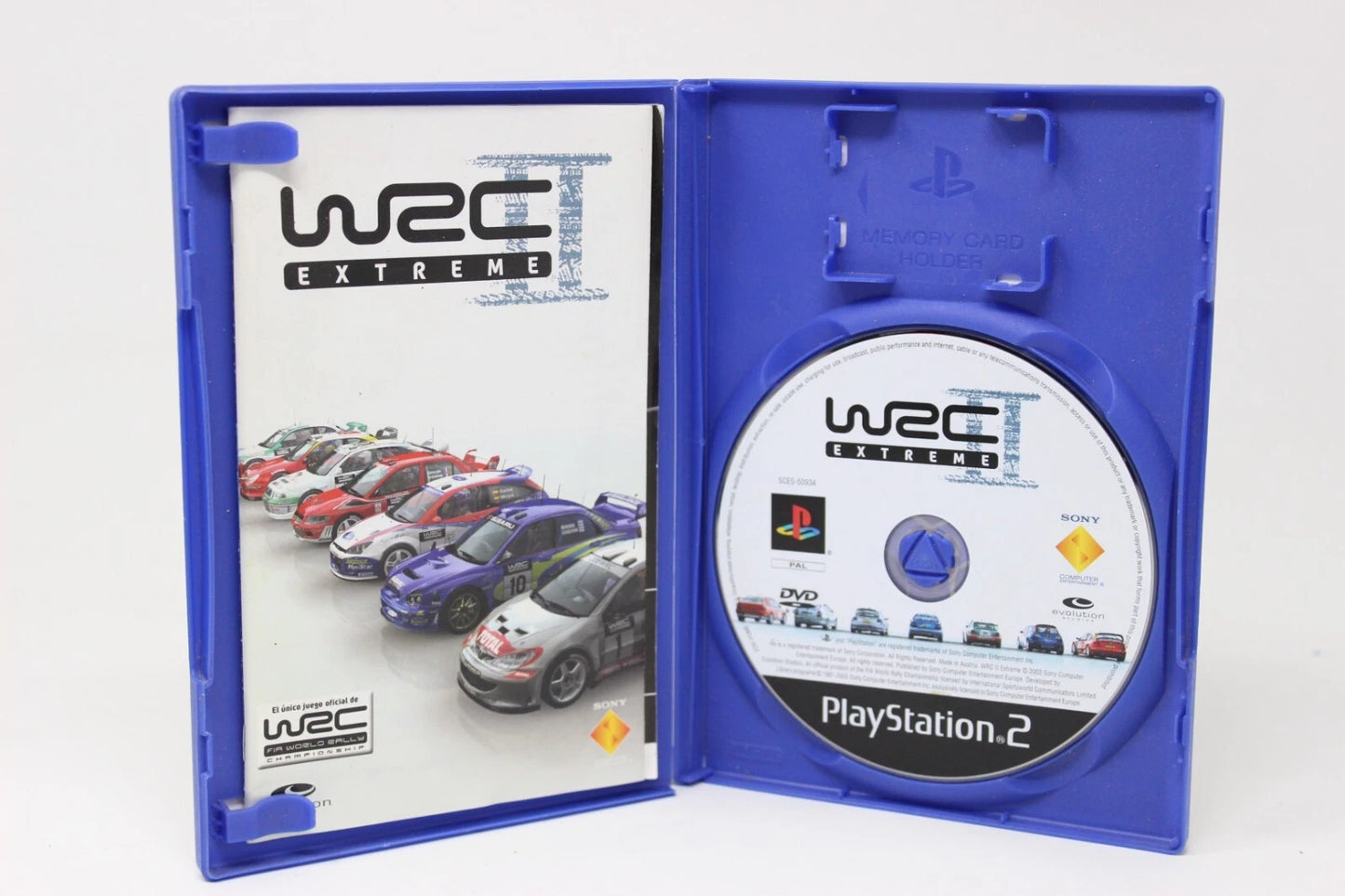 WRC II EXTREME WORLD RALLY CAR 2 EXTREME SONY PS2 PLAY STATION INV-10080