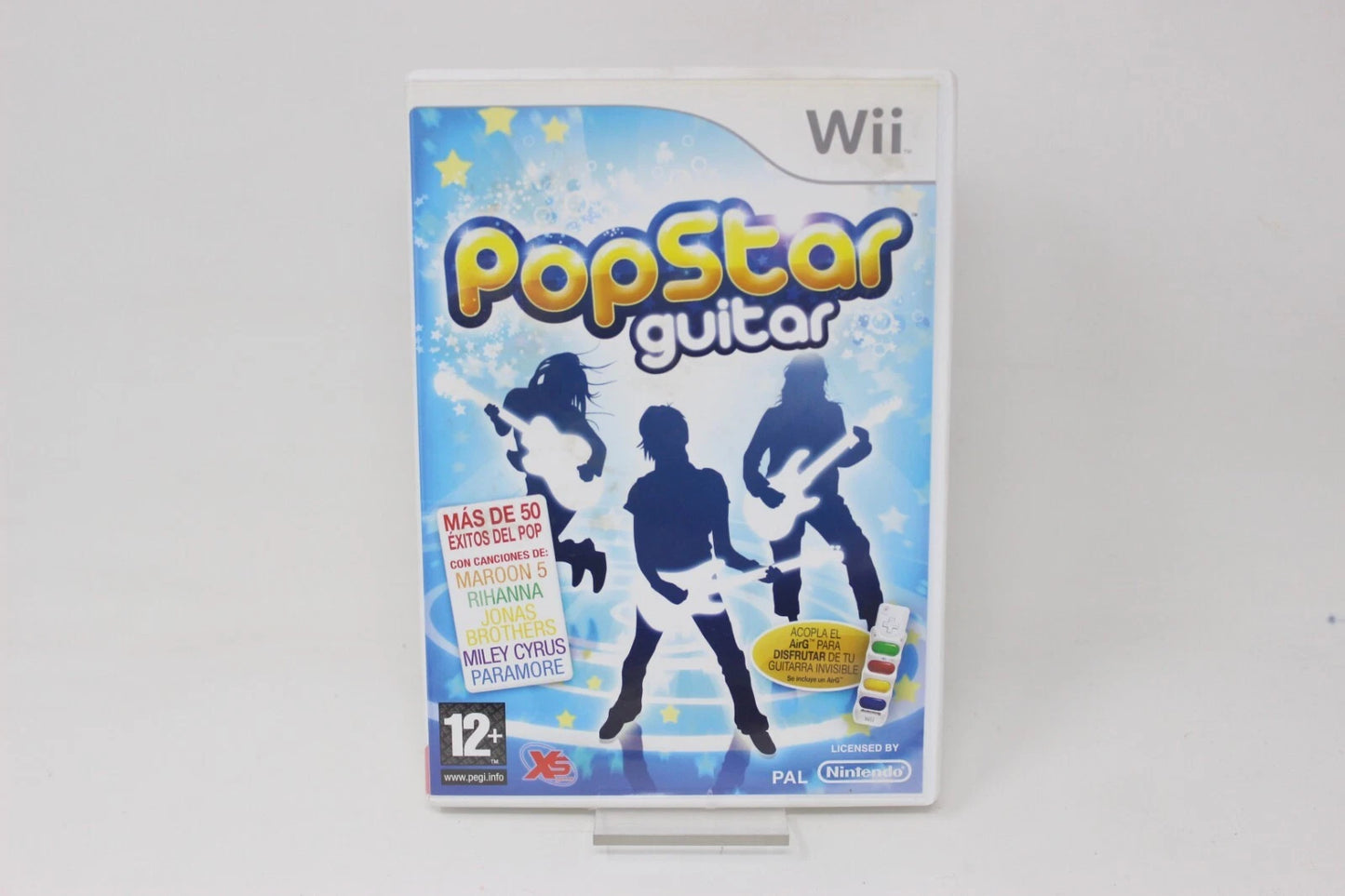 POPSTAR GUITAR MAL ESTADO WII NINTENDO INV-11132
