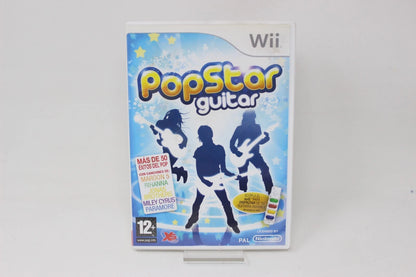 POPSTAR GUITAR MAL ESTADO WII NINTENDO INV-11132