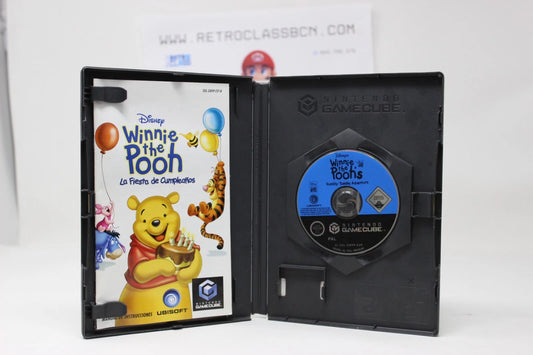 WINNIE THE POOH LA FIESTA DE CUMPLEAÑOS Nintendo GameCube cube inv-11125
