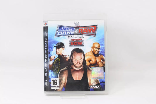 SMACKDOWN VS RAW 2008 PLAYSTATION 3 PS3 SONY FISICO INV-11271