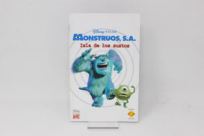 Monstruos S. A. Isla de los sustos Manual de instrucciones ps2 inv-10525