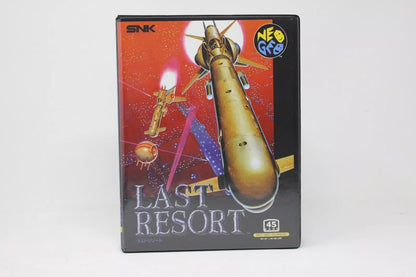 Last Resort ( black cover ) SOFTBOX  soft box Neo Geo  AES / MVS  neogeo